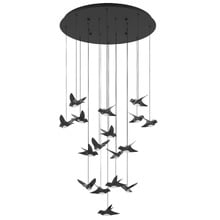 Paratebueno Steel LED 17 Light Pendant